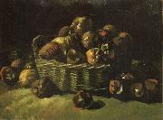 Vincent Van Gogh Still life with Basket of Apples (nn04) Germany oil painting reproduction